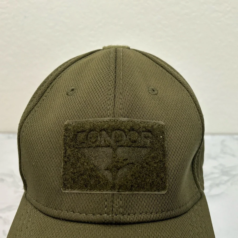 Condor Tactical Mens Baseball Hat Camouflage Adjustable Hook Eye Green Cap C2​ - Picture 2 of 9